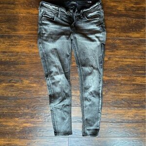 Silver full length suki mid skinny jeans